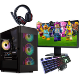 Starter Gaming PC Bundle | i5 6500 3.20GHz Processor | 16GB RAM | GT1030 Graphics | 512GB SSD and 500GB HDD | Includes 22" Monitor, Keyboard, Mouse and Headset