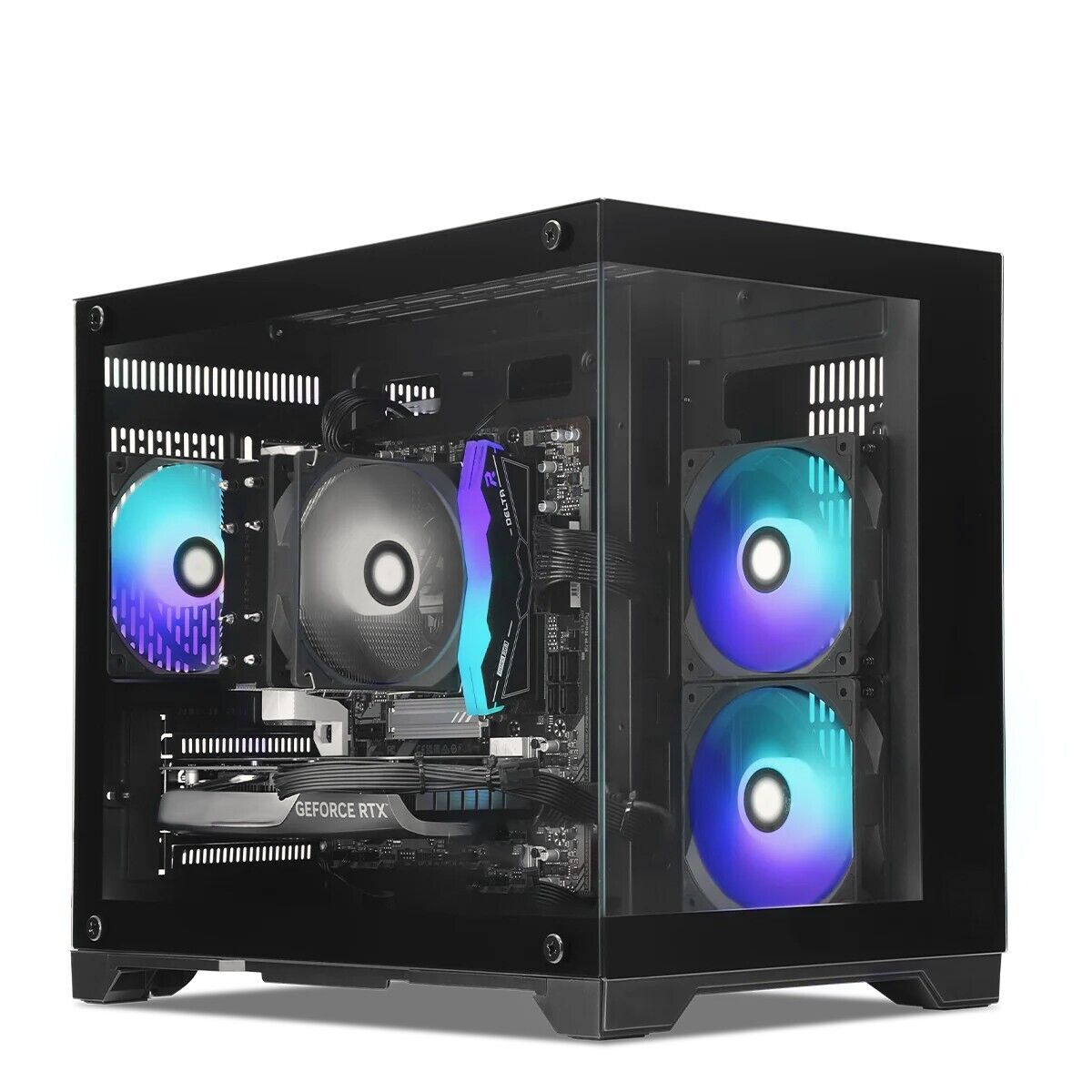 Wyvern Gaming Computer | AMD Ryzen 5 Processor | 32GB RAM | NVIDIA RTX 4060 8GB Graphics Card | 1TB SSD Storage