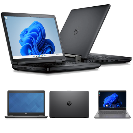 Mixed Brand Laptops, Dell Latitude, HP ProBook, Lenovo Thinkpad