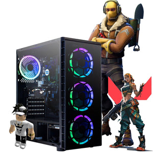 Cronus Gaming PC | Intel Core i5 Processor | 16GB RAM | 512GB SSD and 1TB HDD | NVIDIA GT 1030 Graphics Card - Ideal for Beginners